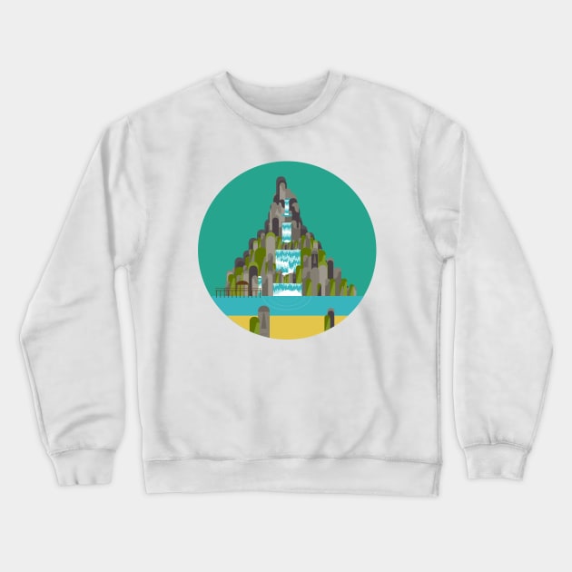 Volcano Bay Crewneck Sweatshirt by UniversallyDisney